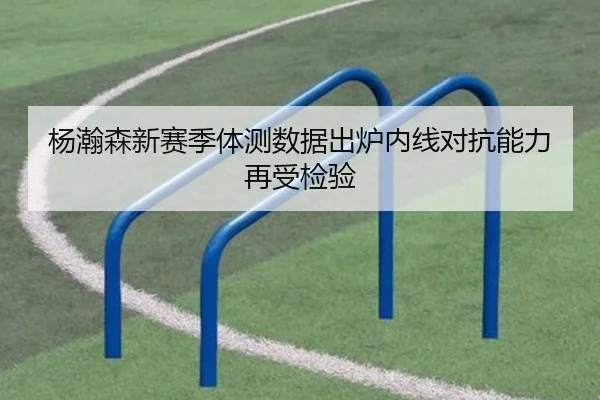 杨瀚森新赛季体测数据出炉内线对抗能力再受检验